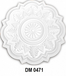Розетка потолочная Decomaster Dm0471