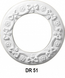 Розетка потолочная Decomaster Dr51