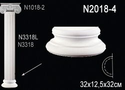 Полуколонна из полиуретана N2018-4